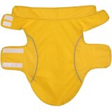  Kabanica za pse s reflektirajućim trakama, poliester, žuta, M | Eponuda.com