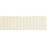vidaXL jastuk za ležaljku za sunčanje krem 200 x 70 x 3 cm od tkanine | shoptok.hr