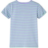  Dječja majica s prugama svijetla boja mente 116 | shoptok.hr