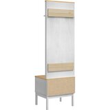  Ormar za hodnik s policom FLORO Bijelo 50 x 40 x 158 cm | Eponuda.com