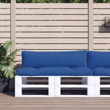vidaXL Blazine za palete 2 kosov modro blago | Shoptok.si