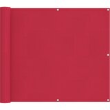  Balcony ekran Tamno crvena 90 x 700 cm | shoptok.hr