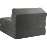 SOFA na razvlačenje Tamnosiva 60 x 70 x 41 cm Tkanina | Eponuda.ba