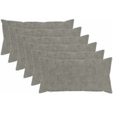  Presvlaka za jastuk 6 kom. HEERLEN Svjetlosiva 40 x 70 cm | shoptok.hr