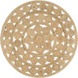  Ručno rađeni pleteni tepih od jute 120 cm | shoptok.hr