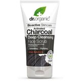 Dr. Organic activated charcoal face scrub | shoptok.hr