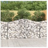  Lučne gabionske košare 6 kom 200x50x100/120cm pocinčano željezo | shoptok.hr