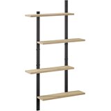  Zidna polica Hrast sonoma 61 x 13,5 x 105,5 cm Prerađeno drvo | shoptok.hr
