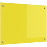 vidaXL Kuhinjska obloga Rumena 70x50x0,6 cm Kaljeno steklo, (22095278) | Shoptok.si