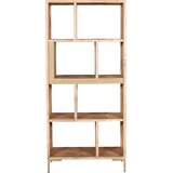 MID.YOU REGAL 88/194/40 cm antracit, naravne barve | Shoptok.si