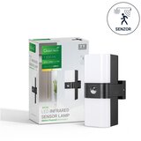 Greentech zidna rasvjeta led 20W 1600lm 3000K crna senzor | shoptok.hr