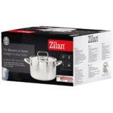 Zilan Lonac sa staklenim poklopcem, 24 cm, troslojno posuđe - ZLN1320 | shoptok.hr