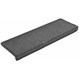  Prostirke za stepenice 30 kom 65x21x4 cm tamno sive pravokutne rubove | shoptok.hr