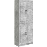  Set ormara 2 kom. Betonska siva Konstruirano drvo - Beton siva | shoptok.hr