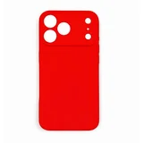 Maska za iPhone 17 Pro Max, TPU Silicone Mikro, crvena