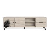 Marckeric TV stol u dekoru hrasta u prirodnoj boji 181x53 cm Palmero - | shoptok.hr