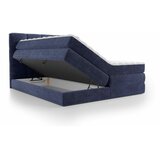 Esposa BOXSPRING POSTELJA 160 cm x 200 cm , tekstil modra | Shoptok.si