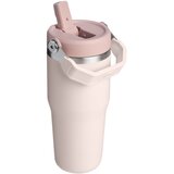 Stanley IceFlow™ Flip Straw 2.0 Tumbler termosica od nehrđajućeg čelika Rose Quartz 410 ml | shoptok.hr