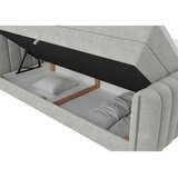 Premium Living Postelja Boxspring Lina, Svetlo Siva, 180x200 | Shoptok.si