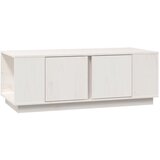  Stolić za kavu bijeli 110x50x40 cm od masivne borovine | Eponuda.com