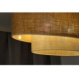  Duolla - Plafonski luster DOUBLE OVAL YUTE 2xE27/15W/230V braon/krem | Eponuda.com