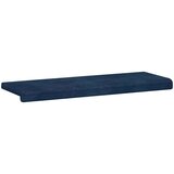  Jastučić za klupu Plišani kord Mornarsko plava Dubina 35 cm - Modra 110 x 38 x 6 5 cm | shoptok.hr