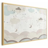  Plakat - Fairytale Night 30x21 Zlatni okvir | shoptok.hr