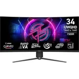 MPG ukrivljen gaming monitor 346CQRF X24, MONMSI00071, VA, 34inch