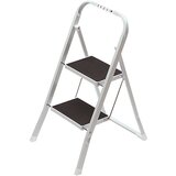  Preklopne ljestve (2 stepenice, Radna visina: 2,45 m, Bijele boje) | shoptok.hr