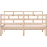  Okvir za krevet od masivne borovine 140 x 190 cm | shoptok.hr