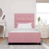  s opruga kutije Ružičasta 120 x 190 cm Baršun | shoptok.hr