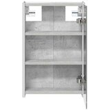  Kopalniška ogledalna omara Betonsko siva 33 x 11,5 x 50 cm, (5000233144) | Shoptok.si