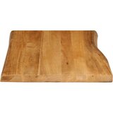 Stolna ploča 90x60x3,8 cm od masivnog drva manga sa živim rubom | shoptok.hr
