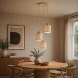 Brilliant visilica na lanku arlo 3xE27/20W/230V ø 40 cm krem | Eponuda.com