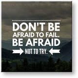  Motivaciona slika na platnu don't be afraid (moderne slike sa) | ePonuda.com