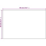  Zidna ogledala 2 kom 60 x 40 cm pravokutna staklena | shoptok.hr