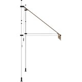Tenda na ručno uvlačenje 200 cm žuto-plava prugasta | shoptok.hr