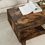  Kava Stol Dimljeni hrast 80 x 46 x 35 cm Konstruirano drvo | shoptok.hr