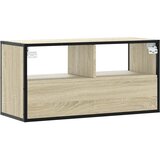  TV ormarić Sonoma hrast 80x31x39,5 cm Konstruirano drvo i metal | shoptok.hr