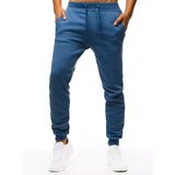 DStreet Spodnie męskie dresowe niebieskie | Shoptok.si