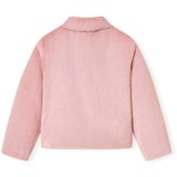  Dječji kaput od umjetnog krzna ružičasti 116 | shoptok.hr