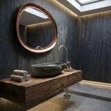 REA Bath Lungo Brush Nickel talna armatura za umivalnik | Shoptok.si