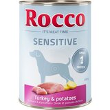 Rocco Varčno pakiranje Sensitive 24 x 400 g - Puran & krompir Cene