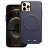 Roar kožna Mag Case maska kompatibilna s MagSafeom – za iPhone 12 Pro navy plava | shoptok.hr