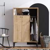Woody Fashion bella walnut shoe cabinet Cene