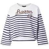 Polo Ralph Lauren Sweater majica 'JAMARIE' tamno bež / tamno plava / bijela Cijene