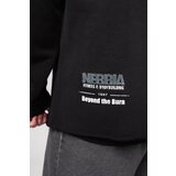 NEBBIA hoodie no bs black