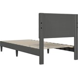 Krevetna konstrukcija Tamnosiva 100 x 200 cm Kordura tekstil | shoptok.hr
