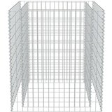  Gabionska sadilica od pocinčanog čelika 90 x 90 x 100 cm | shoptok.hr