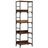 Maison Chic Knjižna omara - Knjižni regal starinski les 50x33x153 cm inženirski les, (21725441) | Shoptok.si